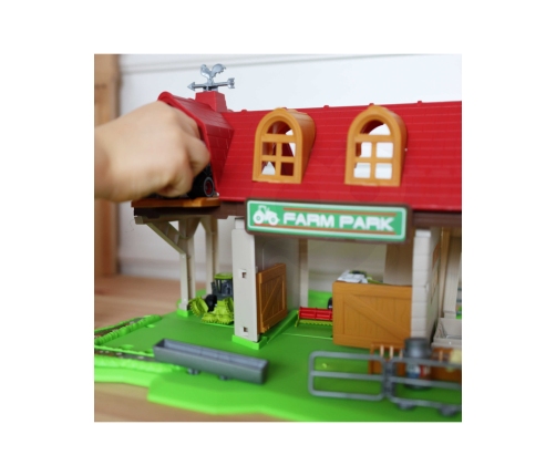 WOOPIE Zestaw Farma Zagroda Traktory + Figurki 42 el.