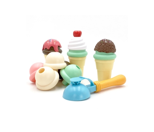 WOOPIE Zestaw do Robienia Lodów Układanka Lodziarnia 15 el.