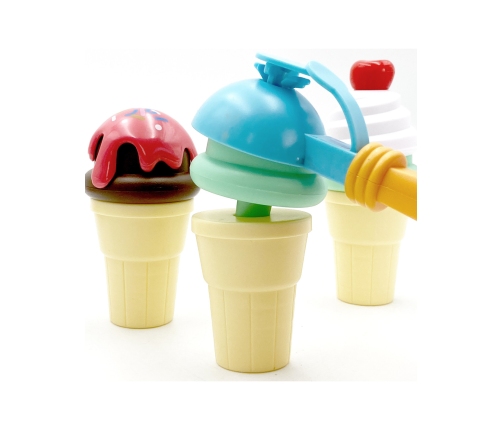 WOOPIE Zestaw do Robienia Lodów Układanka Lodziarnia 15 el.