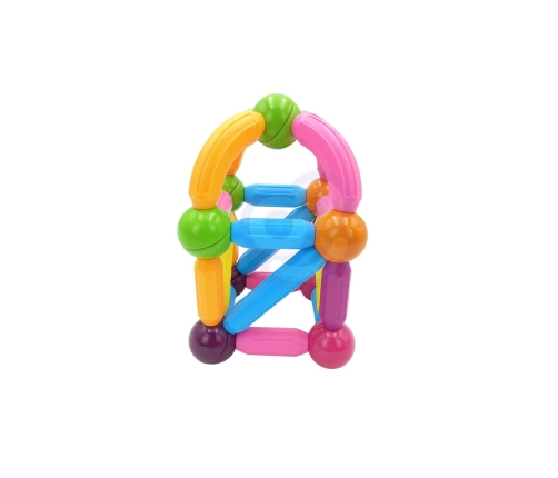 WOOPIE Magnetic Educational Construction Blocks Large Thick 38 pcs.