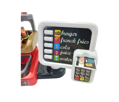 WOOPIE Fast Food XXL ar kasi un dzērienu dozatoru