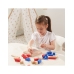 VIGA Drewniana Gra Budowanie Klocki 3D Montessori