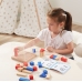 VIGA Drewniana Gra Budowanie Klocki 3D Montessori