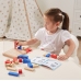 VIGA Drewniana Gra Budowanie Klocki 3D Montessori