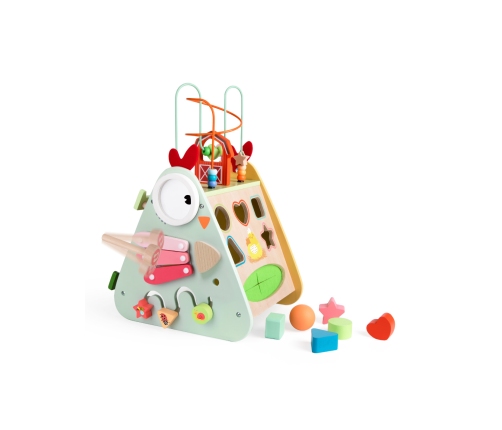 CLASSIC WORLD Kostka Montessori 10w1 Szczęśliwa Farma XXL