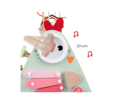 CLASSIC WORLD Kostka Montessori 10w1 Szczęśliwa Farma XXL