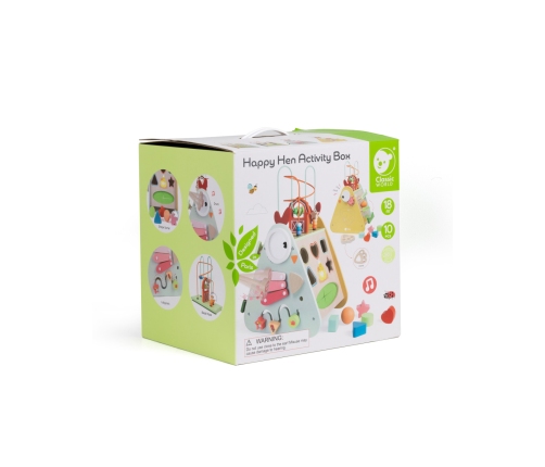 CLASSIC WORLD Kostka Montessori 10w1 Szczęśliwa Farma XXL