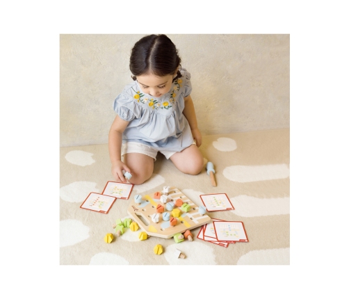 CLASSIC WORLD Wooden Manipulative Board Logic Puzzle