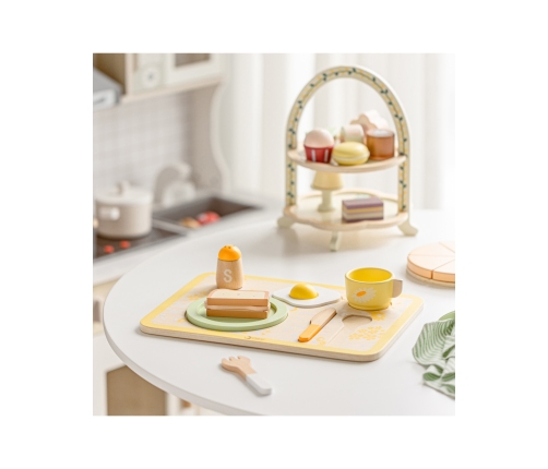 CLASSIC WORLD Wooden Breakfast Set 13 pcs.