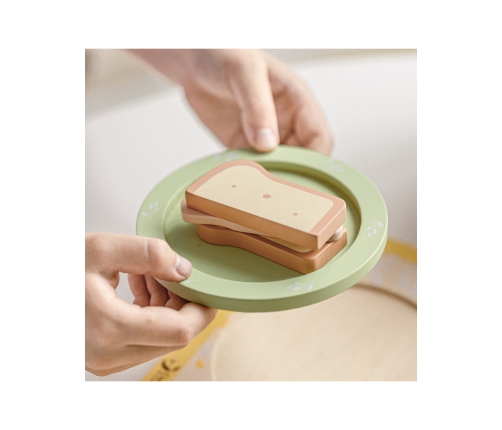 CLASSIC WORLD Wooden Breakfast Set 13 pcs.