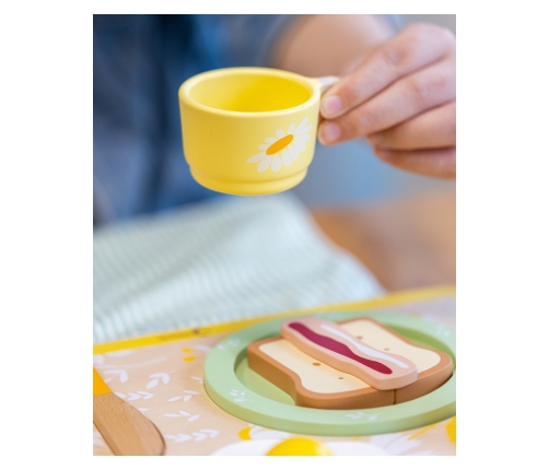 CLASSIC WORLD Wooden Breakfast Set 13 pcs.