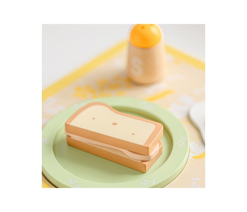 CLASSIC WORLD Wooden Breakfast Set 13 pcs.