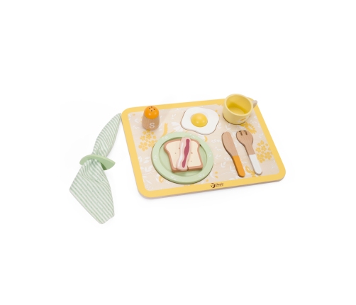 CLASSIC WORLD Wooden Breakfast Set 13 pcs.