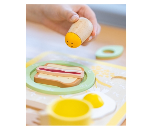 CLASSIC WORLD Wooden Breakfast Set 13 pcs.