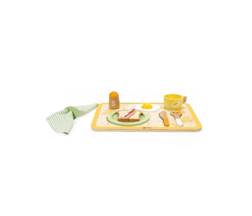 CLASSIC WORLD Wooden Breakfast Set 13 pcs.