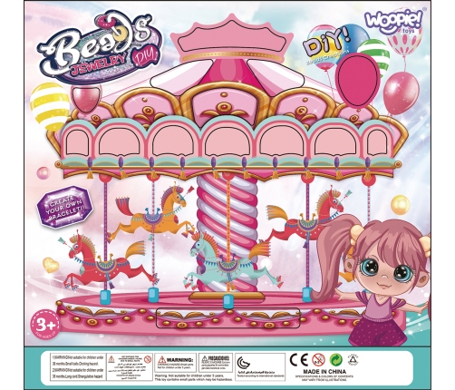 WOOPIE ART&FUN Zestaw do Robienia Biżuterii Bransoletek Wisiorków Pierścionków