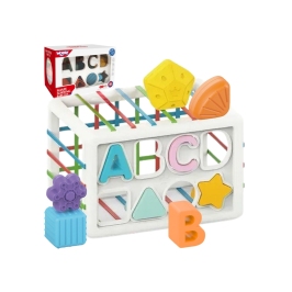 WOOPIE BABY Elastyczna Kostka Sensoryczna Sorter dla Dzieci Kolorowe Kształty Alfabet 15 el. WOOPIE BABY Elastyczna Kostka Sensoryczna Sorter dla Dzieci Kolorowe Kształty Alfabet 15 el.