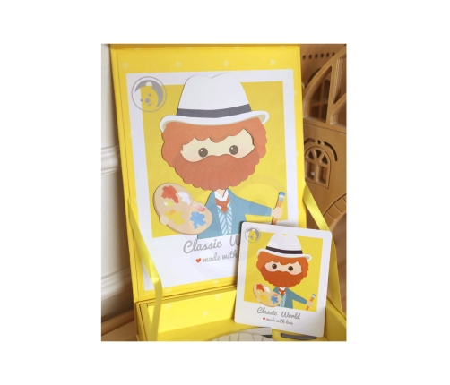 CLASSIC WORLD Układanka Magnetyczna Moda Zdjęcia Chłopcy 32 el.