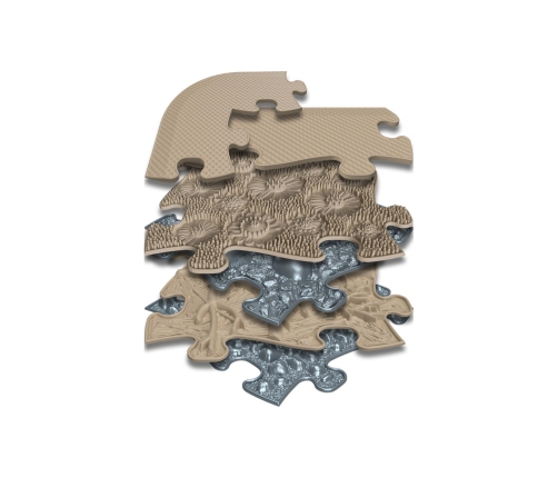 WOOPIE Mata Sensoryczna Ortopedyczna do Domowego SPA 12 el.