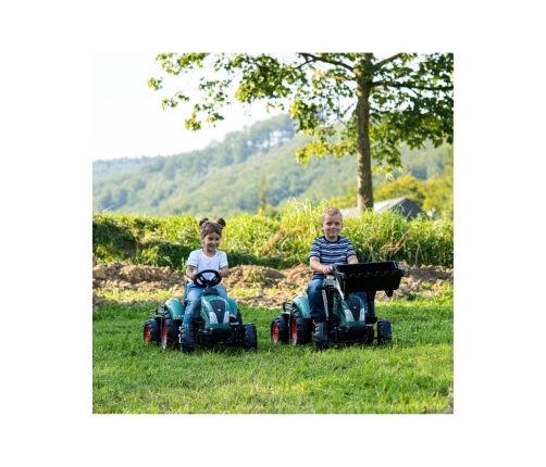 Трактор с педалями с прицепом FALK Landini Green
