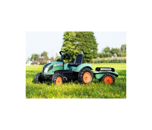 Трактор с педалями с прицепом FALK Landini Green