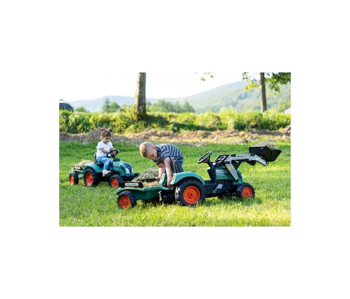 Трактор с педалями с прицепом FALK Landini Green