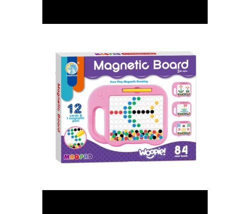 WOOPIE Tablica Magnetyczna dla Dzieci Montessori MagPad Słonik