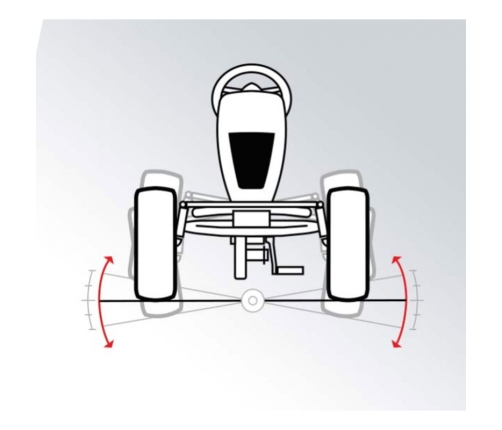 BERG Kartings ar pedāļiem XL X-Plore BFR Piepūšamie riteņi no 5 gadiem līdz 100 kg