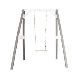 AXI Drewniana Huśtawka z Siedziskiem Szary Plac Zabaw
