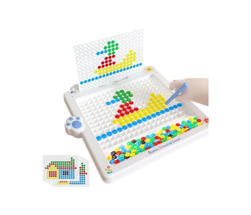 WOOPIE Tablica Magnetyczna dla Dzieci Montessori MagPad Królik