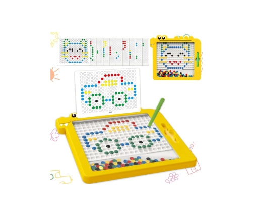 WOOPIE Tablica Magnetyczna dla Dzieci Montessori MagPad Dinozaur