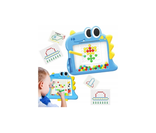 WOOPIE Tablica Magnetyczna dla Dzieci Montessori MagPad Dinozaur