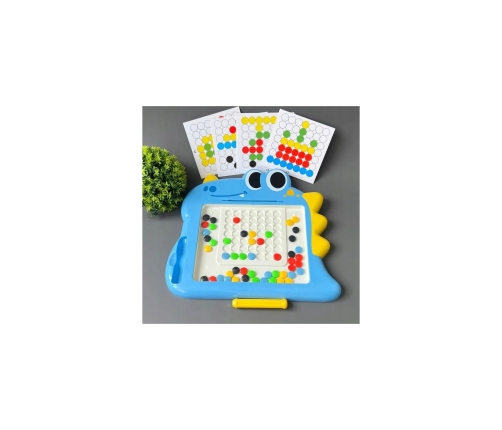 WOOPIE Tablica Magnetyczna dla Dzieci Montessori MagPad Dinozaur