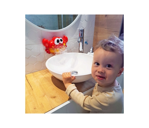 WOOPIE BABY Zabawka do Kąpieli Krab do Robienia Piany z Melodią