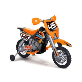 Bērnu elektro motocikls FEBER Cross Yellow