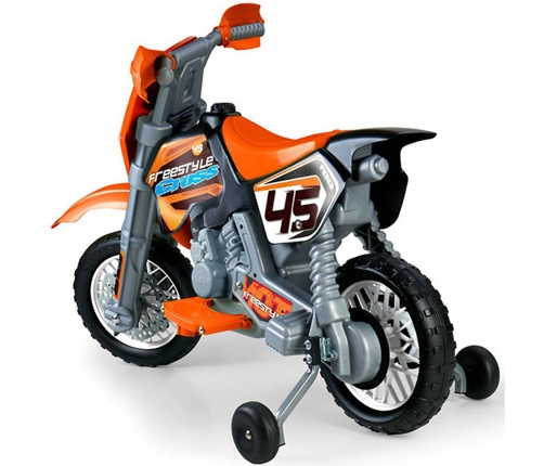 Bērnu elektro motocikls FEBER Cross Yellow