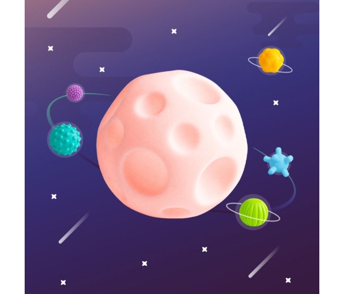 WOOPIE BABY Klocki Sensoryczne do Ściskania 8 el.