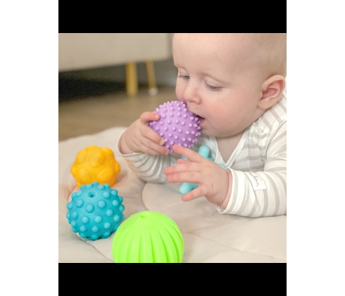 WOOPIE BABY Klocki Sensoryczne do Ściskania 6 el.