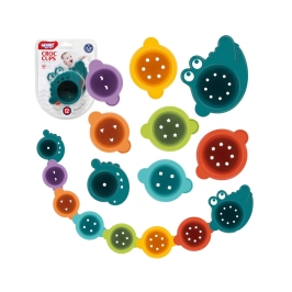 WOOPIE BABY Zabawka do Kąpieli Kubeczki Przelewowe Krokodylek