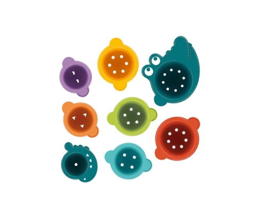 WOOPIE BABY Zabawka do Kąpieli Kubeczki Przelewowe Krokodylek