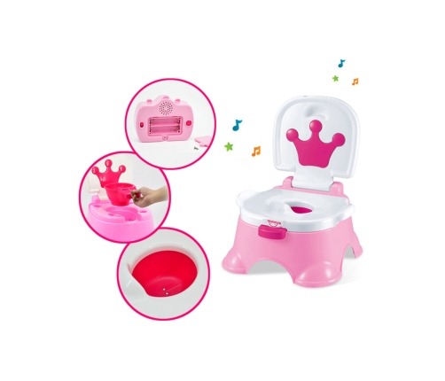 WOOPIE BABY Pierwszy Nocnik dla Dziecka z Muzyką 3w1 Krzesełko Stopień