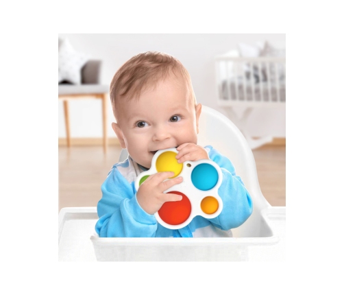 WOOPIE BABY Zabawka Sensoryczna Gryzak Antystresowy  POP IT Montessori