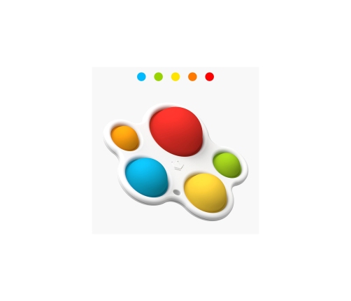 WOOPIE BABY Zabawka Sensoryczna Gryzak Antystresowy  POP IT Montessori