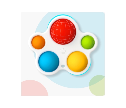 WOOPIE BABY Zabawka Sensoryczna Gryzak Antystresowy  POP IT Montessori