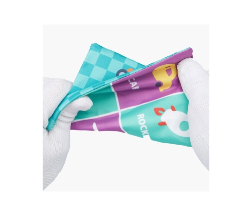 WOOPIE BABY Zabawka Edukacyjna Sensoryczna Pani Metka Pudełeczko Chusteczek