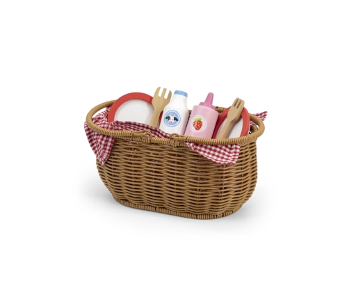 VIGA Drewniany Zestaw Piknikowy 30 el.