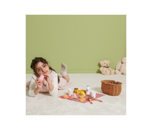 VIGA Drewniany Zestaw Piknikowy 30 el.