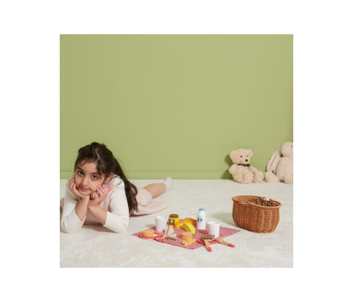 VIGA Drewniany Zestaw Piknikowy 30 el.