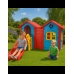 WOOPIE Plac Zabaw Domek ze Zjeżdżalnią 123 cm