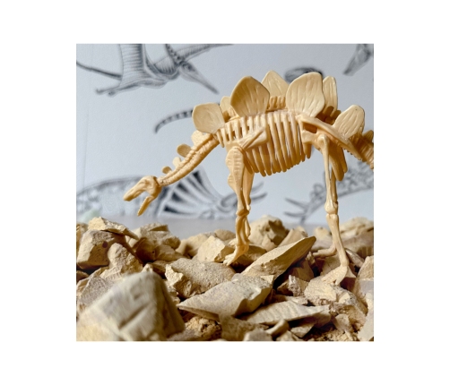 WOOPIE Zabawka Kreatywna Dinozaur Szkielet Wykopalisko Archeologiczne